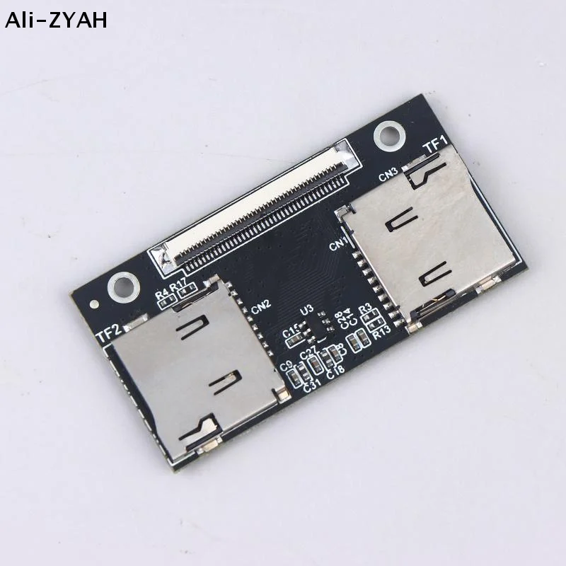 【YAH】Dual TF Card Memory Card To CE Interface Connection Card Expansion Card For Computer Industrial Control Machine VCR NAS
