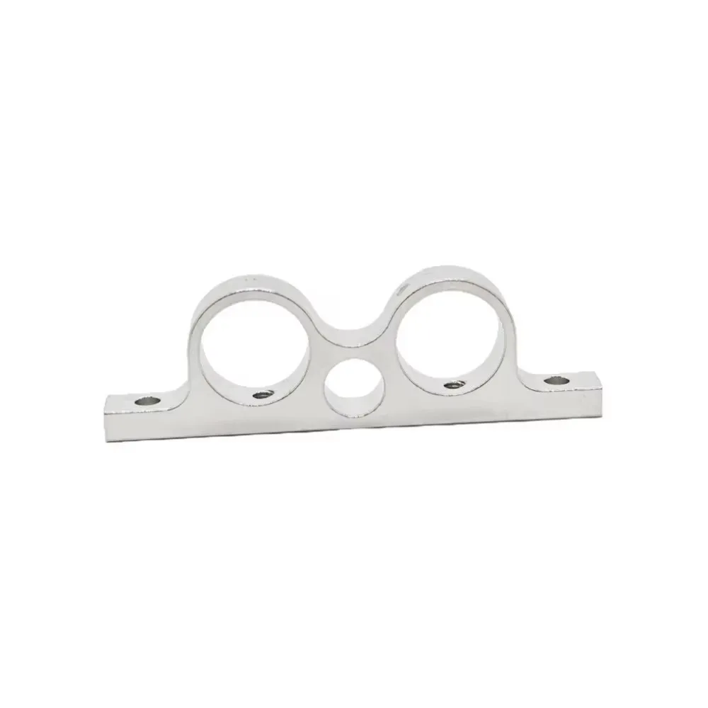 1PC Ball Valve Aluminum Fixing Base Holder Bracket Single/Dual Hole Fastening Mount with Screws for RC Turbine Engine Airplane