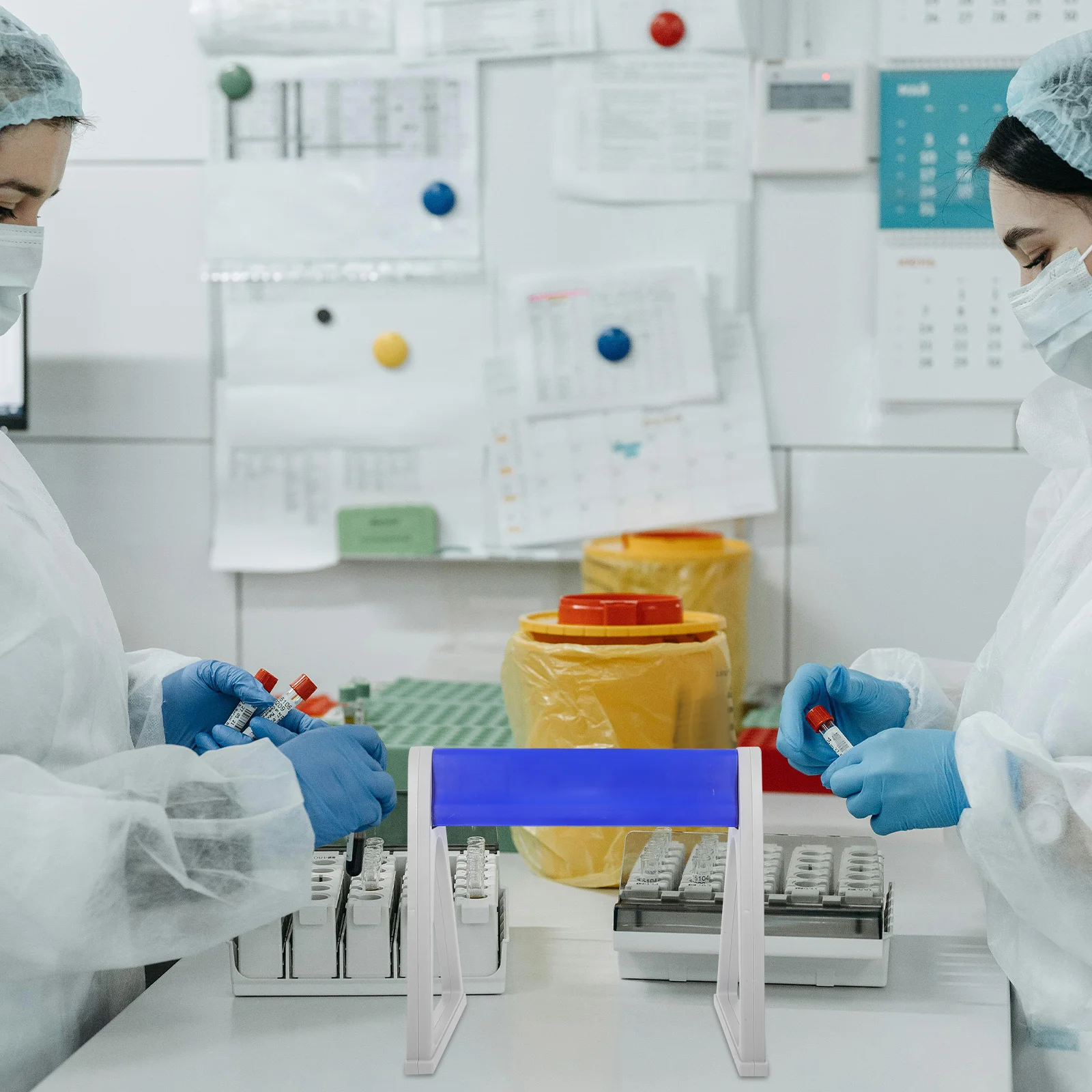 

Triangular Plastic Pipette Stand Laboratory Multiple Pipettes Organizer Rack Experimental Pipette Holder Storage