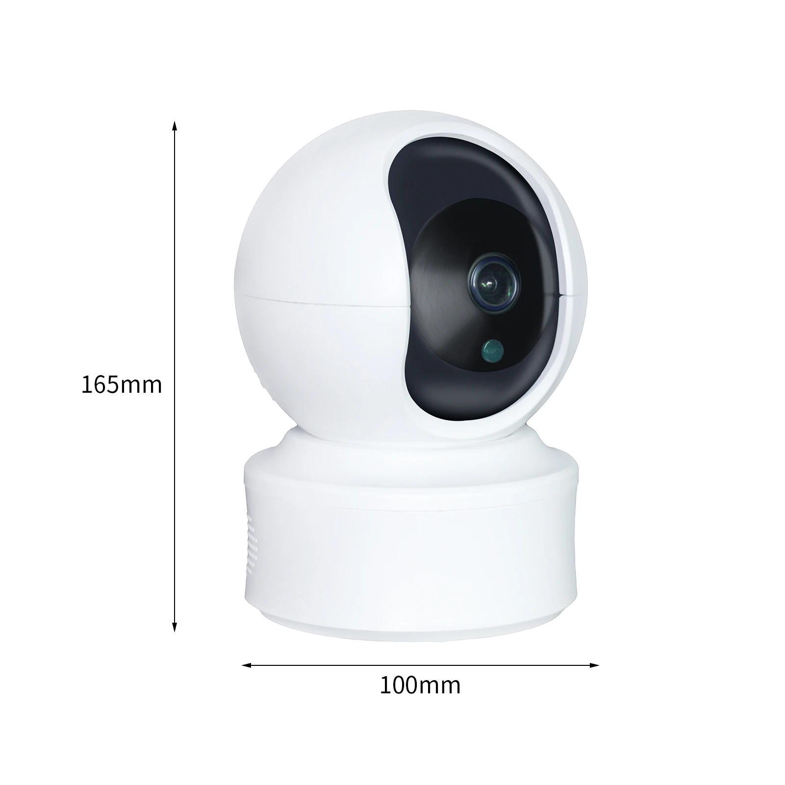 P43 profissional 360 ° que gerencie a câmera esperta da visão noturna do auto que segue a cabeça movente câmera sem fio ultra clara de wifi para o escritório