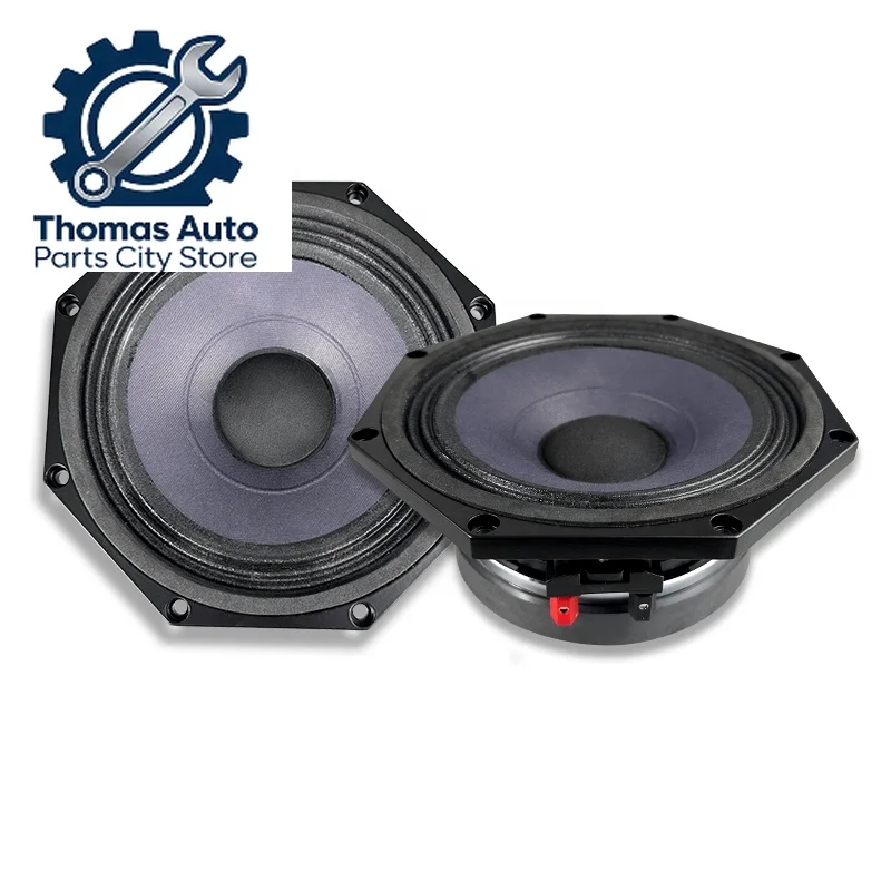 

8-дюймовый среднечастотный динамик 200 Вт RMS, 98 дБ SPL, 2-дюймовая каптоновская звуковая катушка с внутренней и внешней намоткой, алюминиевая корзина