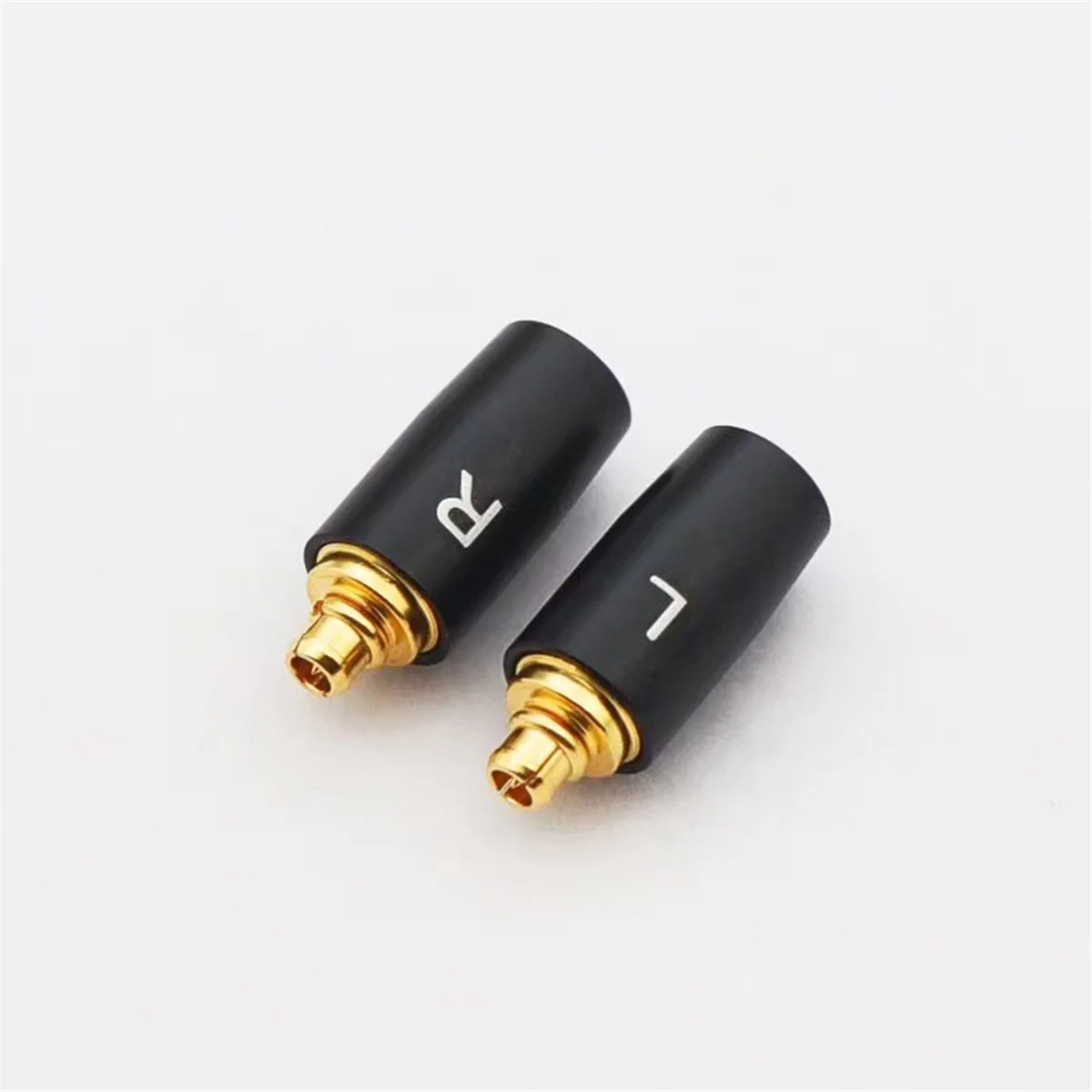 Adaptador de clavija para auriculares Sennheiser IE300 IE900, Audio Technica N5005, color plateado, 1 par