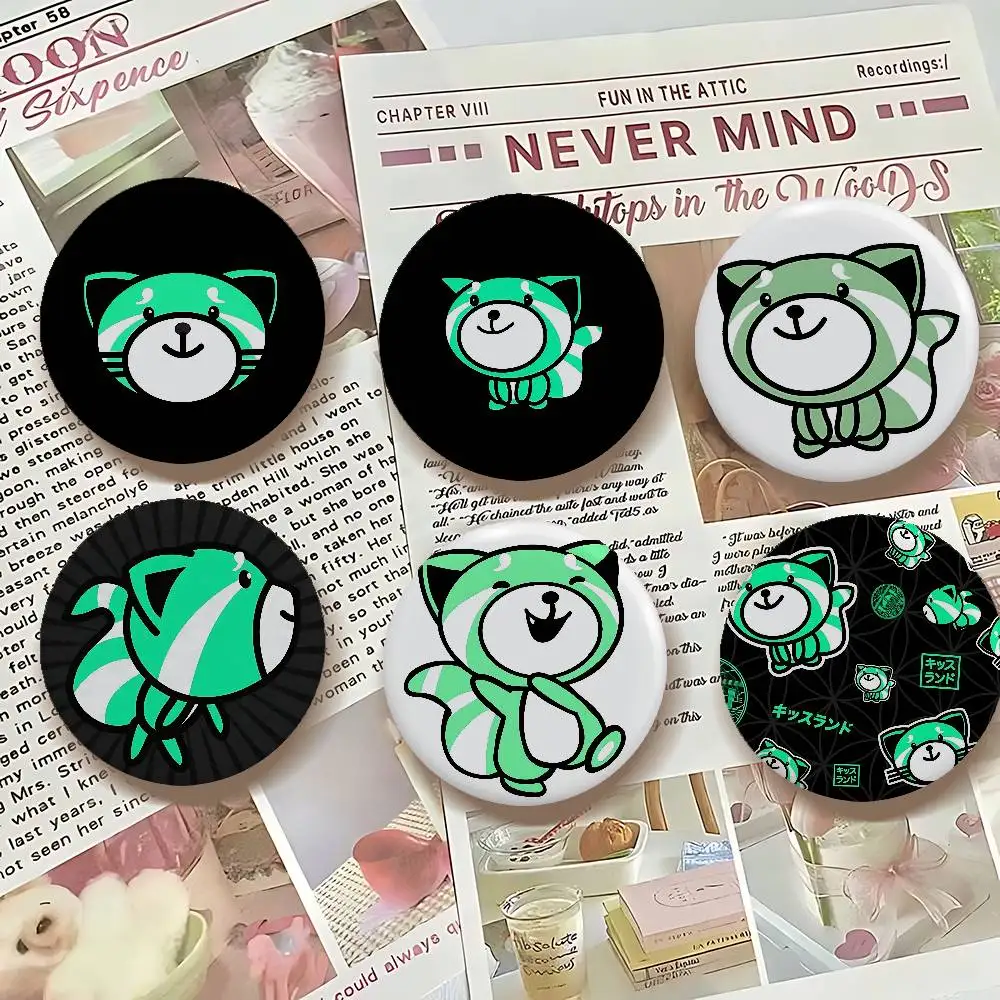 The Weeknd Kiss Land Round Exquisite Badge Brooches Creative Pins For Clothes Hat Backpack Gift Accessories