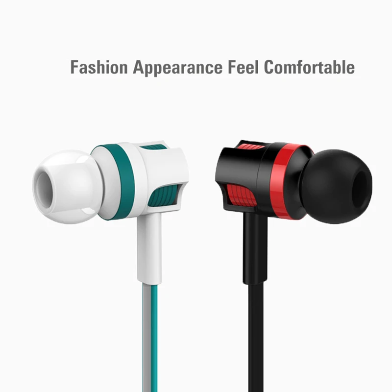 3.5mm Earphones Noodles Headsets Sport Earbuds with Microphone Headphones for Meizu Samsung Galaxy A50 for Xiaomi Redmi 8a Honor