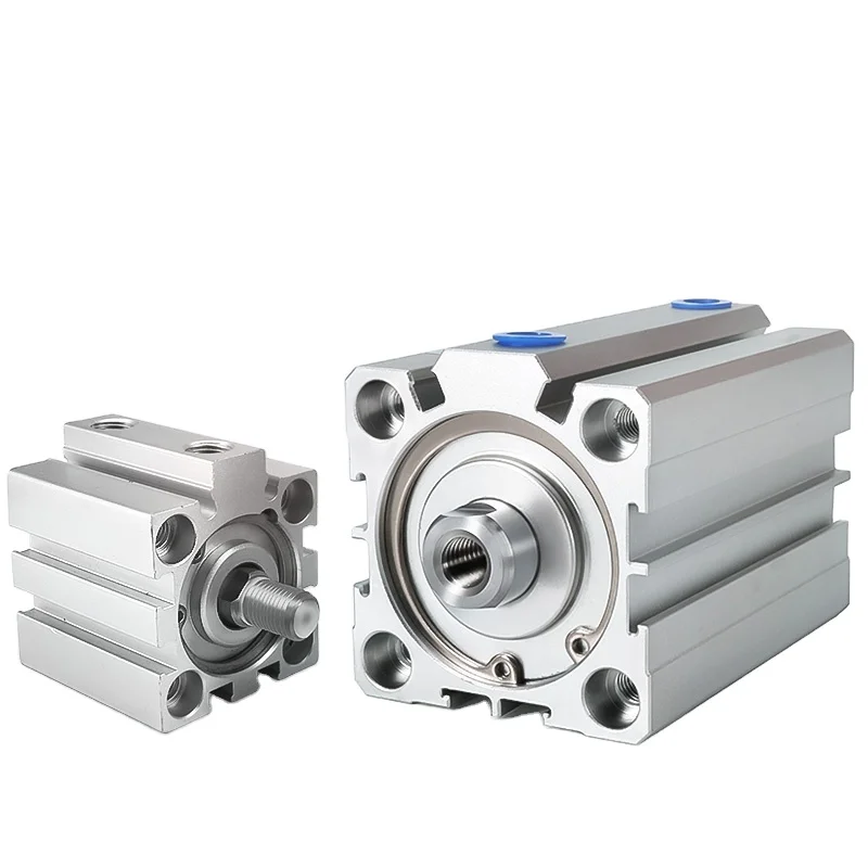 

Цилиндр ACQ Маленький пневматический тонкий пневматический удлиненный поршень с внешними зубьями Пневматический цилиндр ACQ12-5 ACQ20-25 ACQ32-20