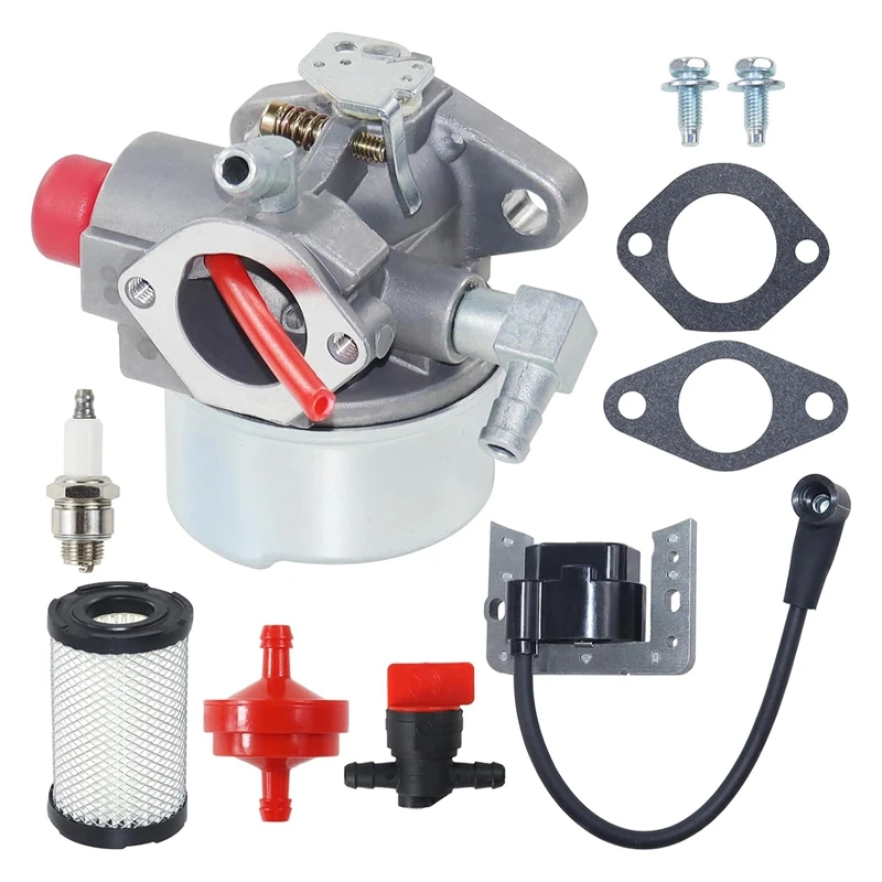 640339 Carburetor With 35066 Air Filter For Tecumseh 4 Cycle Veritical Engines LV148XA, LV156EA, LV156XA, LEV90, LV148EA Durable