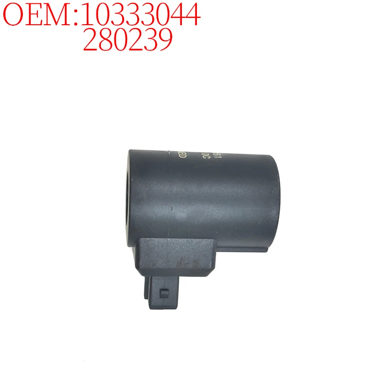 

280239 10333044 Solenoid Valve Coil (Oblique Plug/Straight Plug,Length 53mm, Hole Distance 16mm) for Liebherr Excavator Parts
