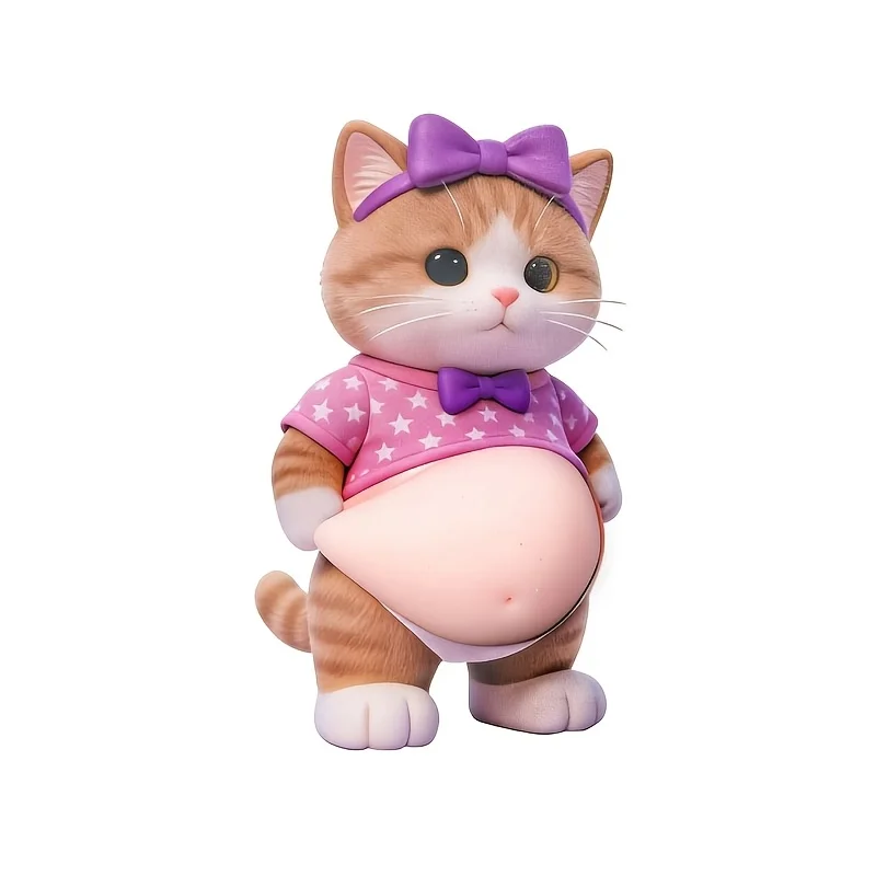 Cartoon Chubby Bear Shiba Inu Anti-Collision Sticker Soft Silicone Shock Absorbing Door Wall Protector For Home Car Phone Decor
