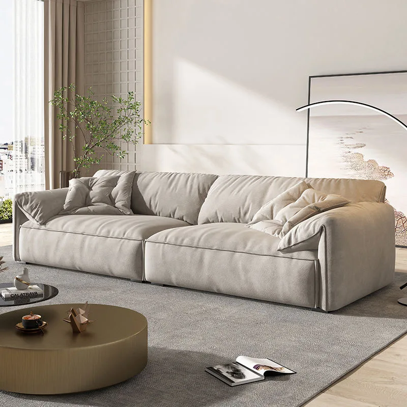 Włoski minimalistyczny baxter słoń ucho sofa sztuka salon netto celebrity matowa tkanina technologiczna