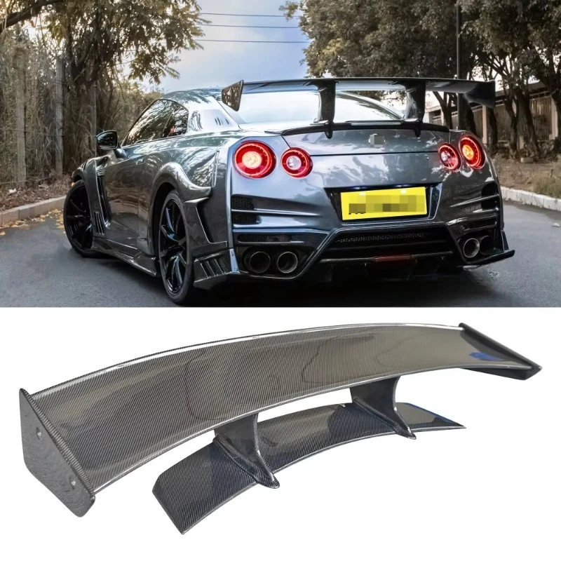 Carbon Fiber JDM Style Rear Trunk Lip Spoiler Wing 2009-2023 Nissan Car Spoiler