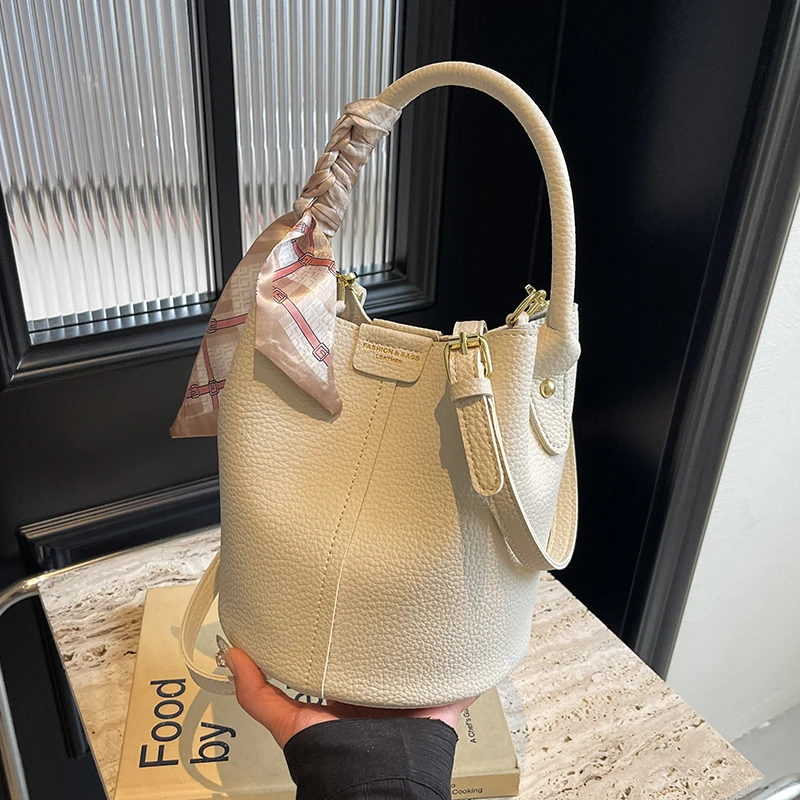 

Сумка через плечо PUI, модный дизайн шелкового шарфа с регулируемым плечевым ремнем, универсальная текстурная сумка-мессенджер High Sense