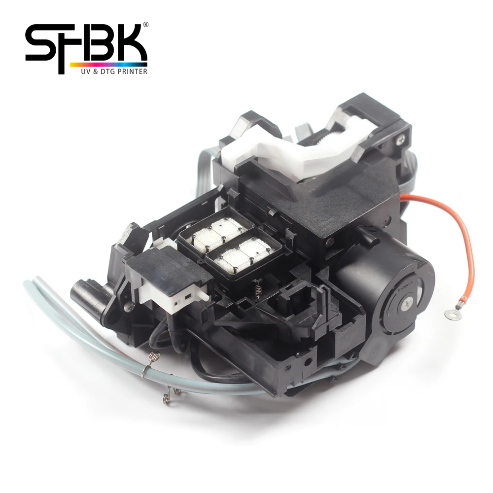 For Epson R2000 R1800 R2400 P400 Cap Station DX5 Head Parking Lot A3 8-Color UV DTG DTF Printer Waste Ink Pump Cleaning Unit