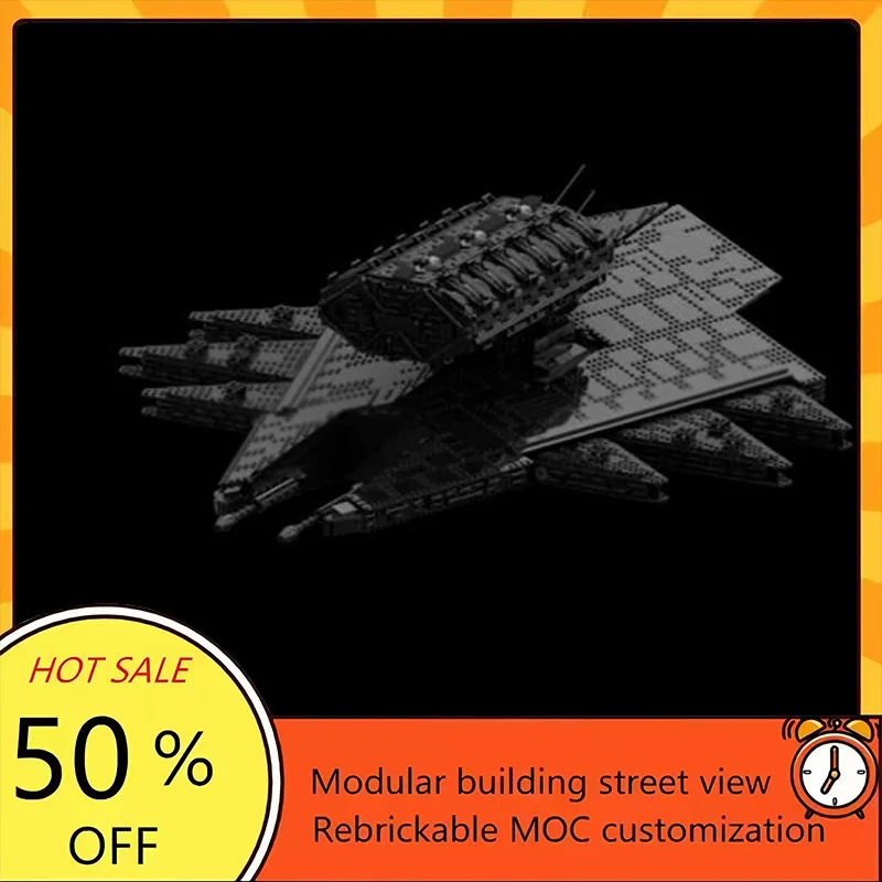 

6755PCS Popular Space War Movie Model MOC Building Bricks Spaceship Modular Technology Gifts Holiday Assemble Children Toy Suit