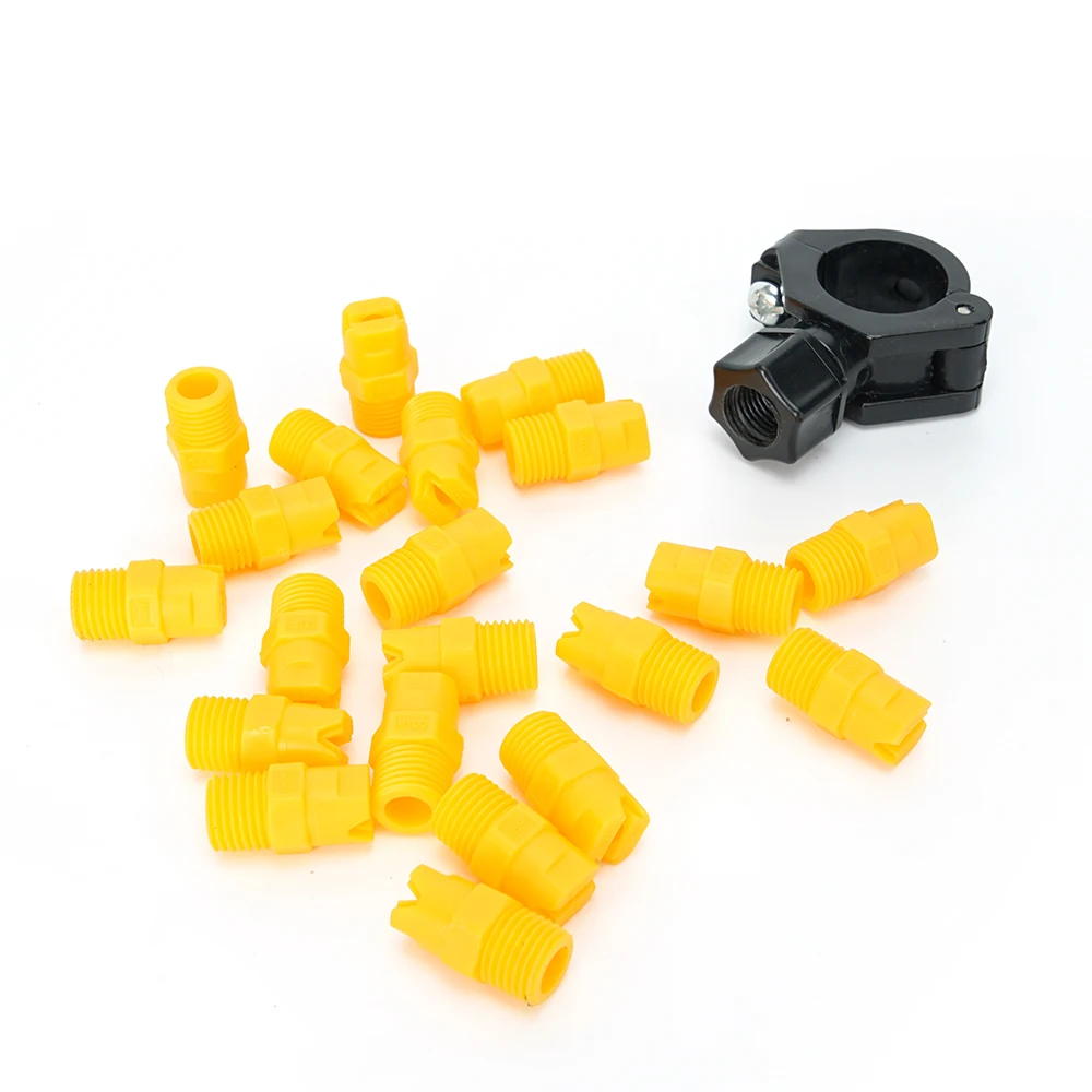 YS PP Plastic Split Hole Clip Fan Nozzle Industrial/Agricultural Nozzle Sprayer New Condition for Fan Cleaning Pretreatment