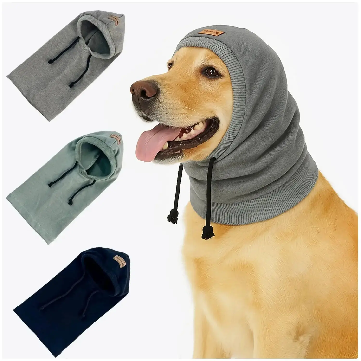 Haustier Hund Winddicht Hut Herbst Winter Outdoor Anti Kalt Lärm Schlamm Schal Bequem Mehrere Farben Erhältlich Warme Kopfbedeckung