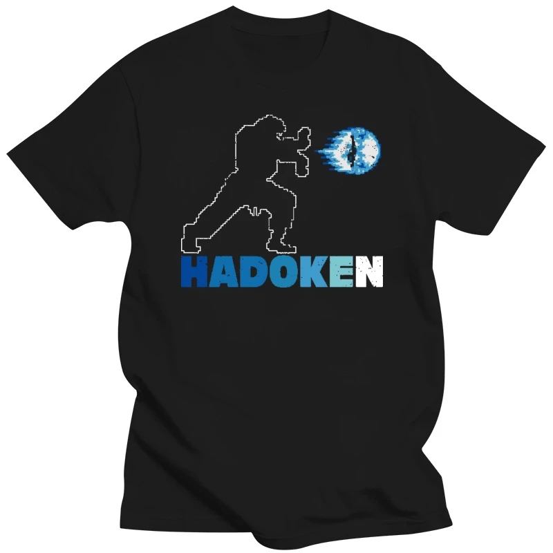 Hadoken Ii Tshirt Street Game Fighter Special Attack Ryu Ken Super