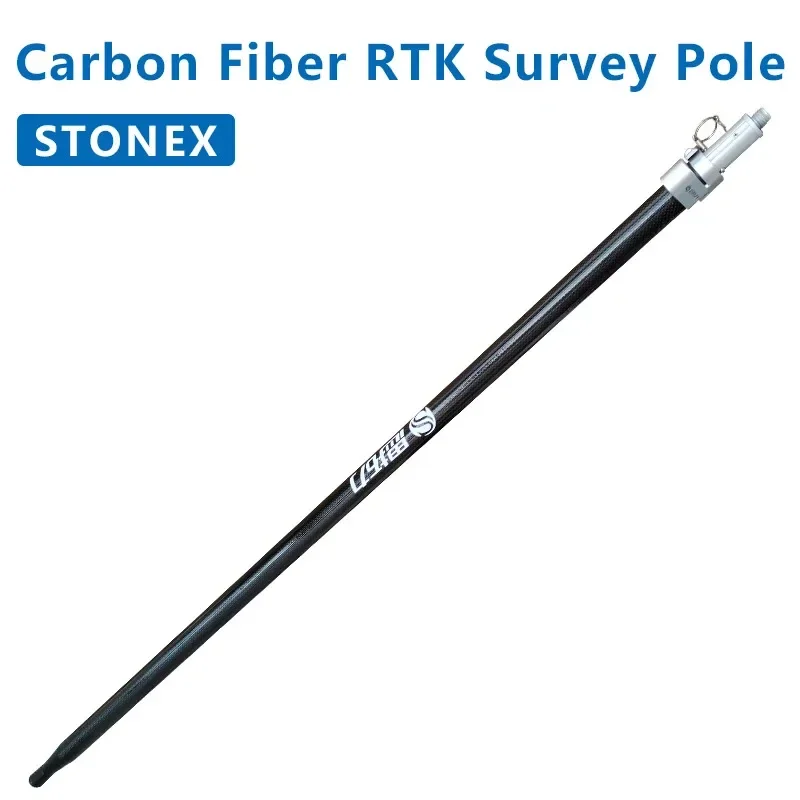 Carbon Fiber Extendable Pole For GPS RTK GNSS Telescopic Rover Pole STONEX GPS Surveying Pole