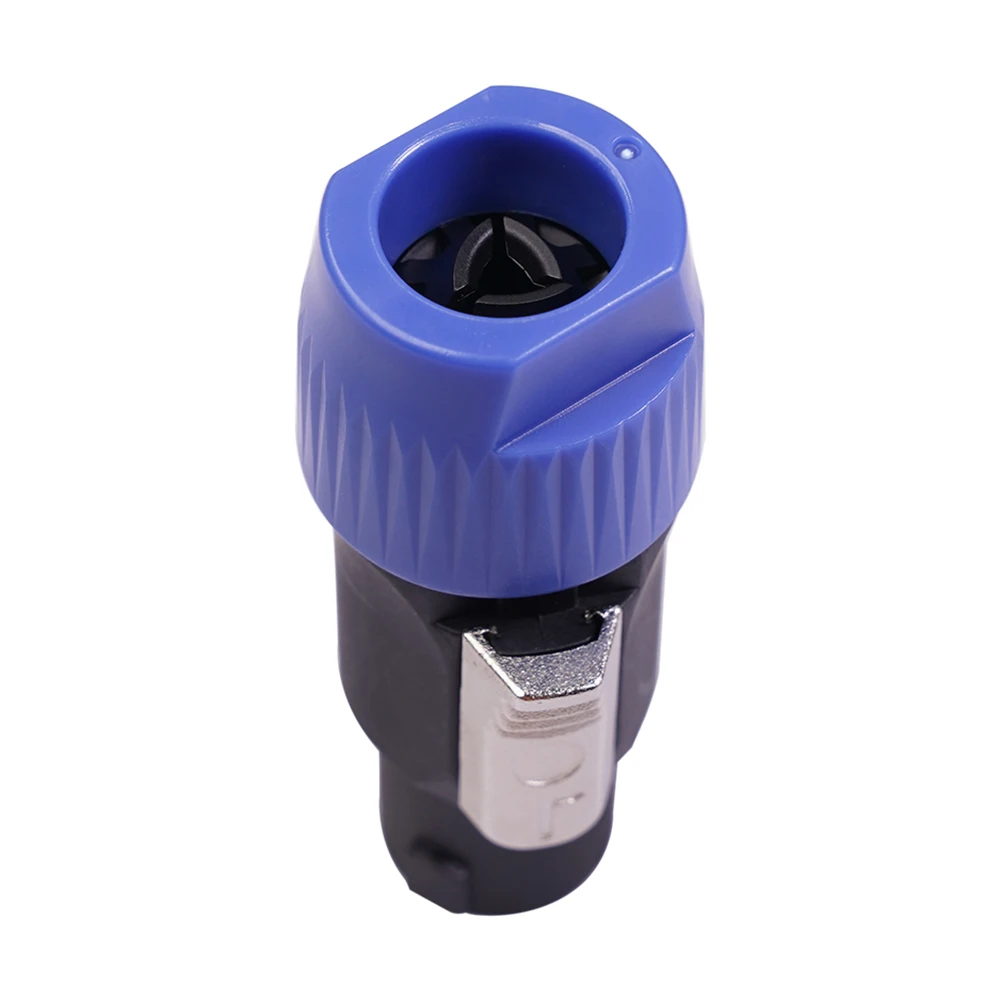 

10pcs NL4FC Speaker Connectors 4 Pole 4 Pin Male Audio Cable Adapter Speakons