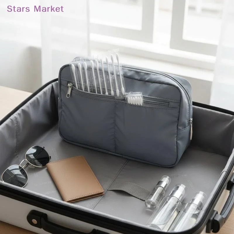 New 100/200Pcs Individually Packaged Disposable Cotton Swabs For Makeup Cleaning Ear Tips Travel Use