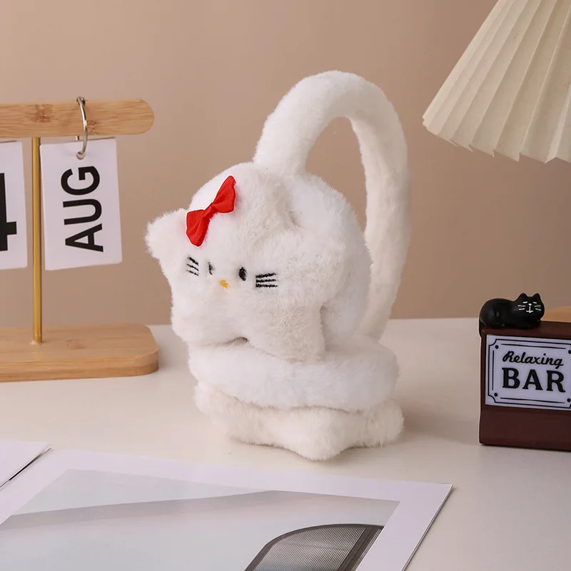

Winter earmuffs, ear protectors and earmuffs can be retractable cartoon five-pointed star warm ear muffs