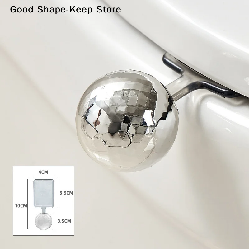 Set Toilet Lid Lifter Self-Adhesive Toilet Seat Lifter Avoid Touching Toilet Cover Handle Bathroom Accessories For Office Home