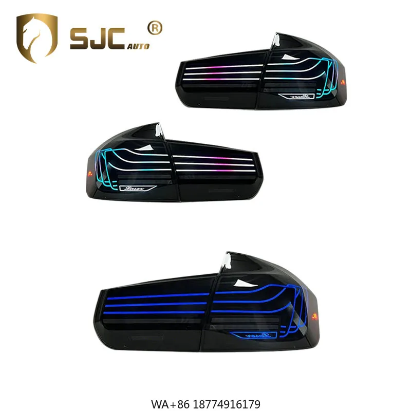 

Высококачественные задние фонари в сборе для 3-й серии F30 F35 2013-2018 RGB CSL Style Задние фонари Светодиодные задние указатели поворота