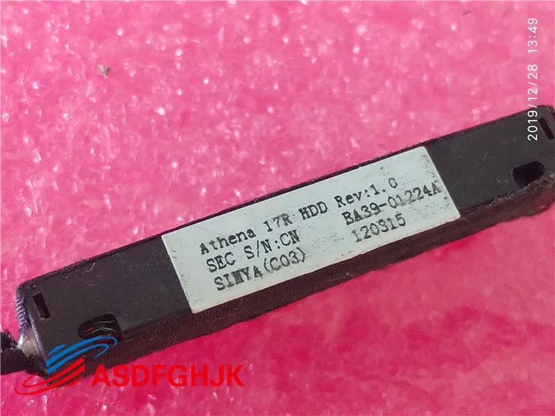 FOR Samsung NP700G7C Hard Drive HDD Cable Adapter Athena-17R  BA39-01224A Tested Fast Shipping