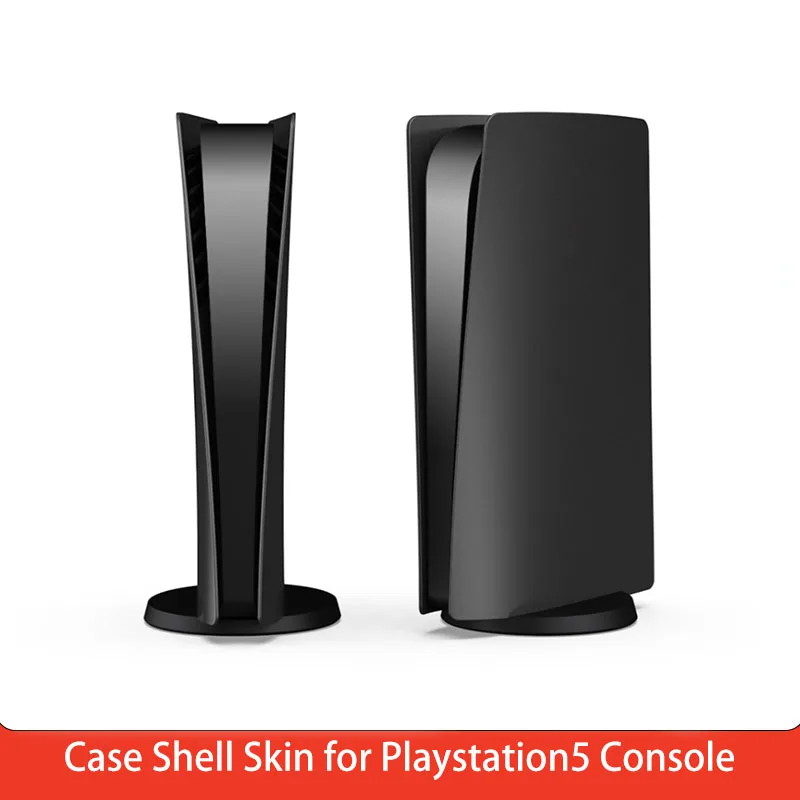 For PS5 Optical Drive Version Hard Plastic Faceplate ABS Console Plate Replacement Side Cover Case Shell Skin for Playstation5