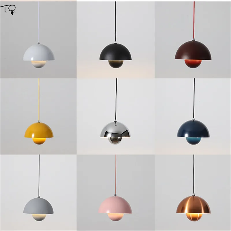 Danish Design Flowerpot VP1 Pendant Lights Metal Iron Art Minimalist Led Hanging Lamp Restaurant Living/dining Room Bedroom Lamp