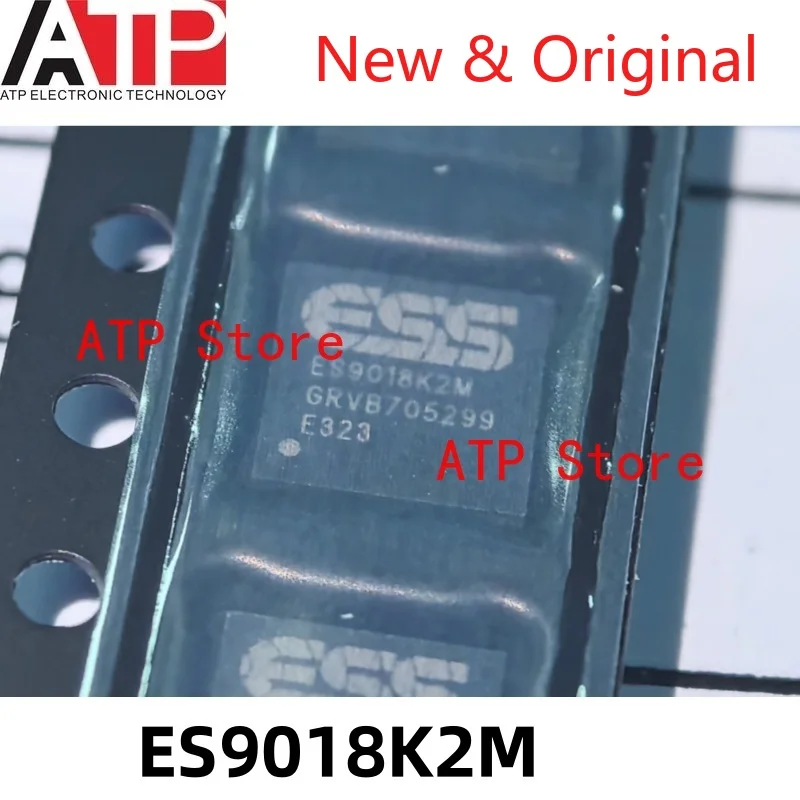 5PCS ES9018K2M QFN28 New version with E Decoding chip Original inventory of integrated chip IC