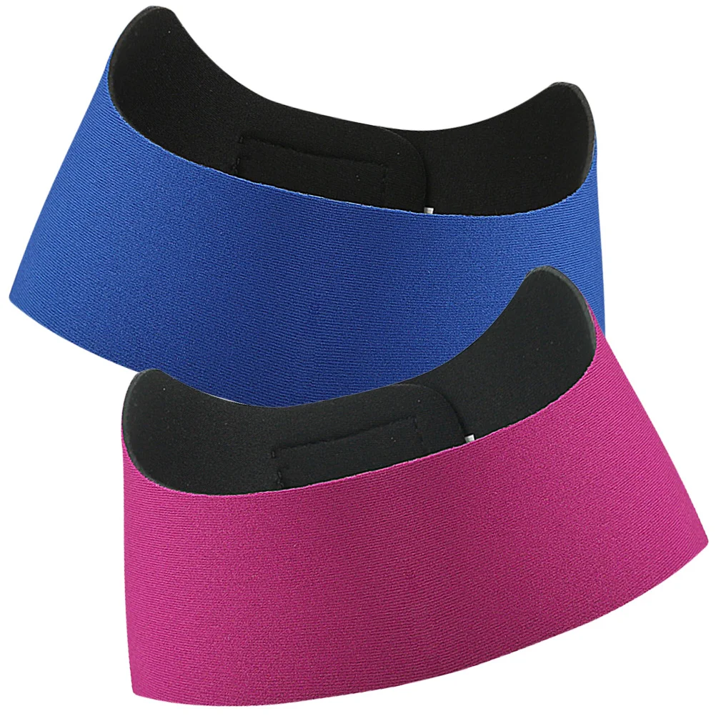 

2Pcs Elastic Swim Headband for Women Men Ear Covers for Shower Bathing Swimming Pool Sports Lightweight Compact Design