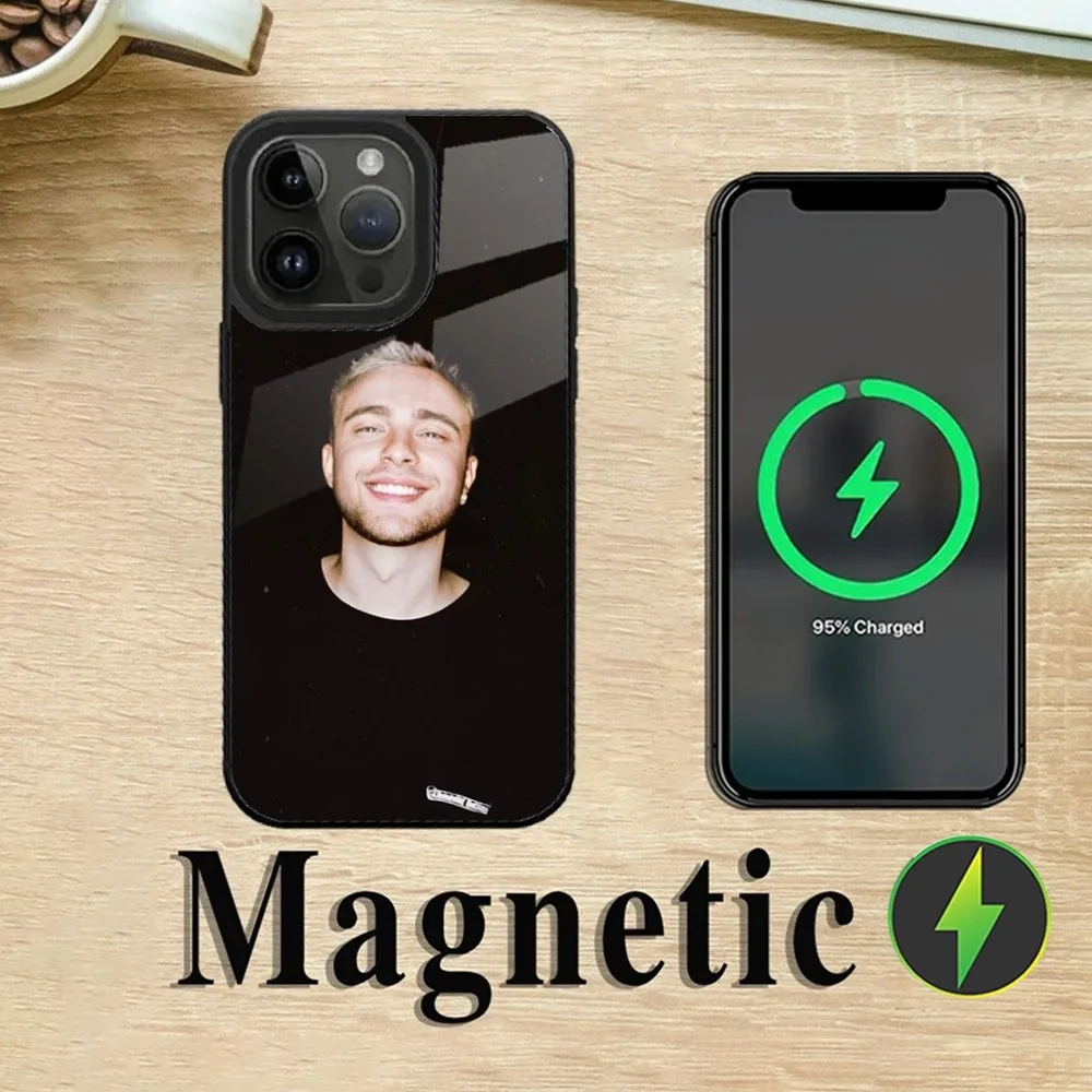 Rapper Egor Kreed EK Phone Case For iPhone 16,15,14,13,12,11,Plus,Pro,Max Mini Magsafe Magnetic Wireless Charging image 6