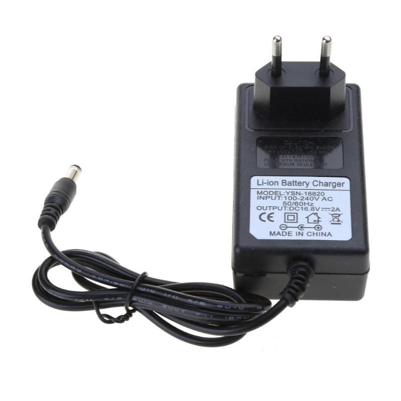 4S 16.8V 2A Adapter for 18650 Li-ion Battery 14.4V EU/US