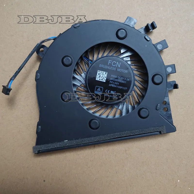 Cooling fan for HP 17-BY 17-ca 17-BY0053CL L22531-001 6033b0062601 DFS541105FC0T