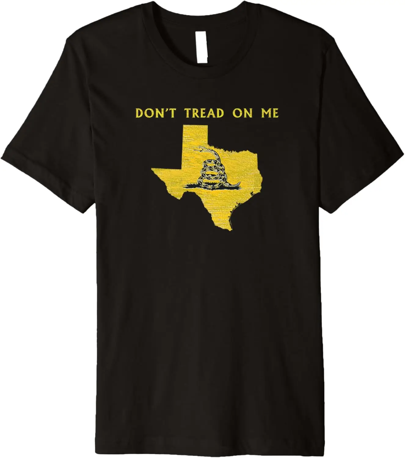 Don't Tread On Me - تي شيرت مبتكر من إصدار Texas