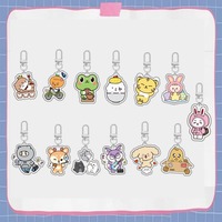 Korean Popular Group Idol  Acrylic Keychain JEONGHAN THE8 SEUNGKWAN Lovely Cartoon Backpack Accessories Gift Fans Collection