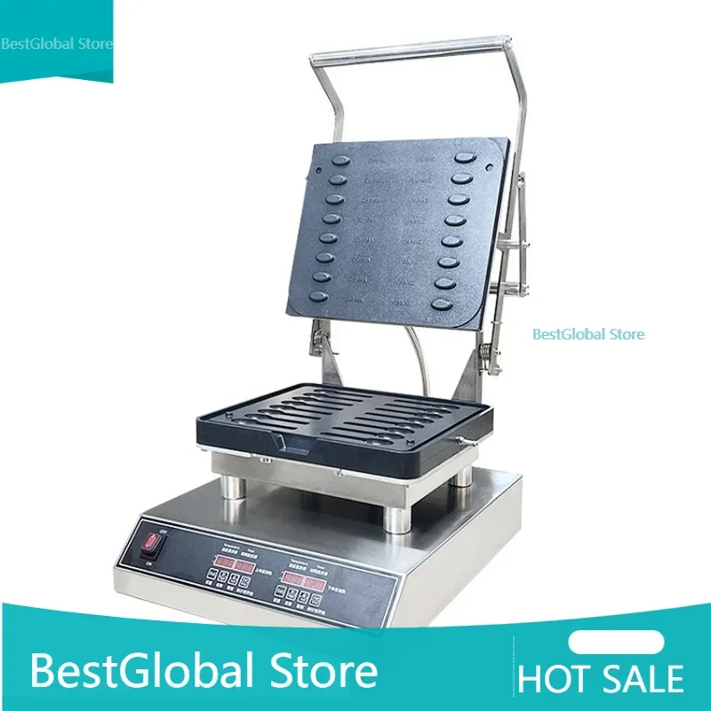 Non-Stick Spoon-Shaped Tartlet Shell Forming Machine, Commercial Tart Mold Press Machine for Cheese Tart Production