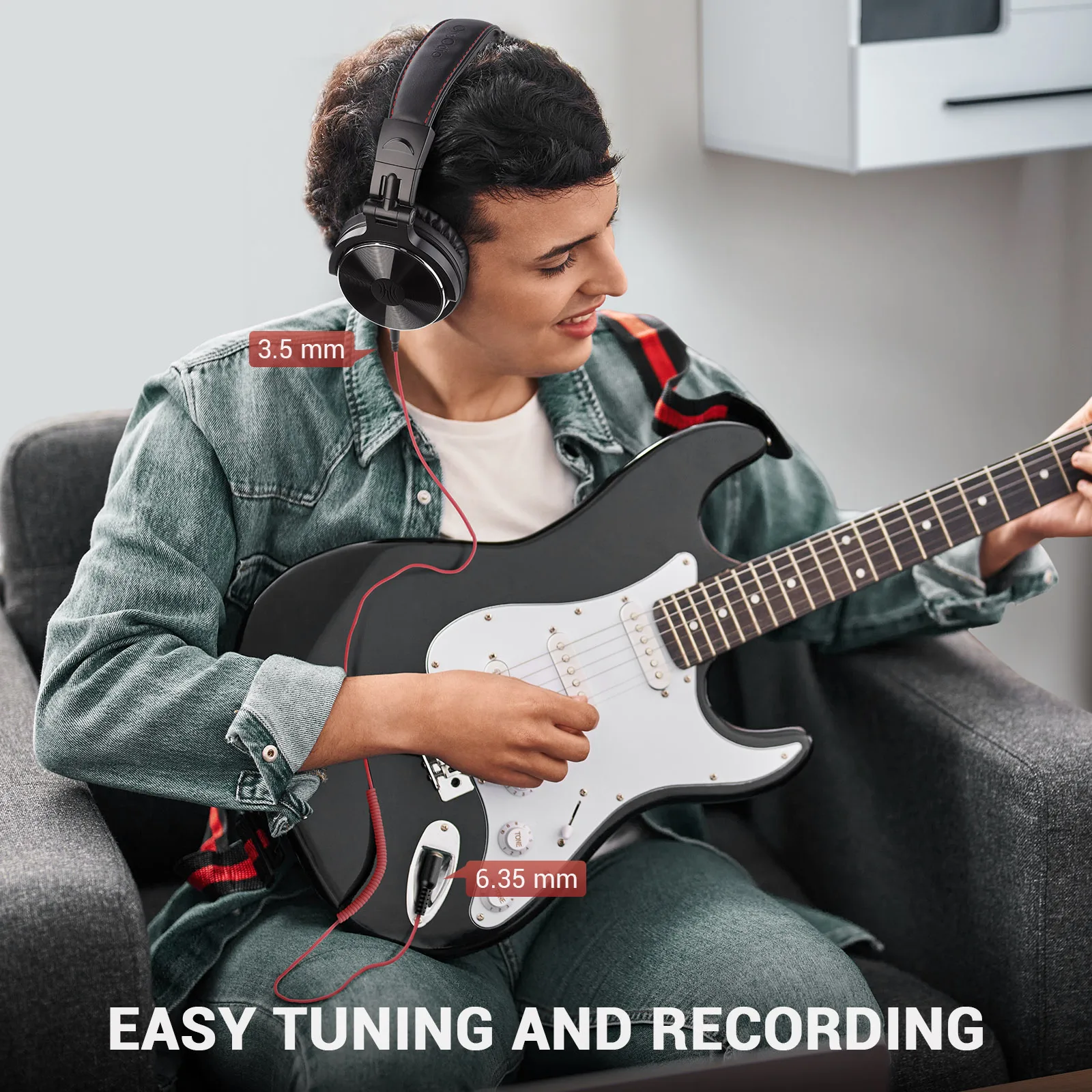 6.35 مللي متر إلى 3.5 مللي متر Aux كابل الصوت ل OneOdio Pro 10/30/50/A70/A7/HiFi DJ سماعات سماعة مشغل موسيقى مكبر صوت للهاتف سماعة