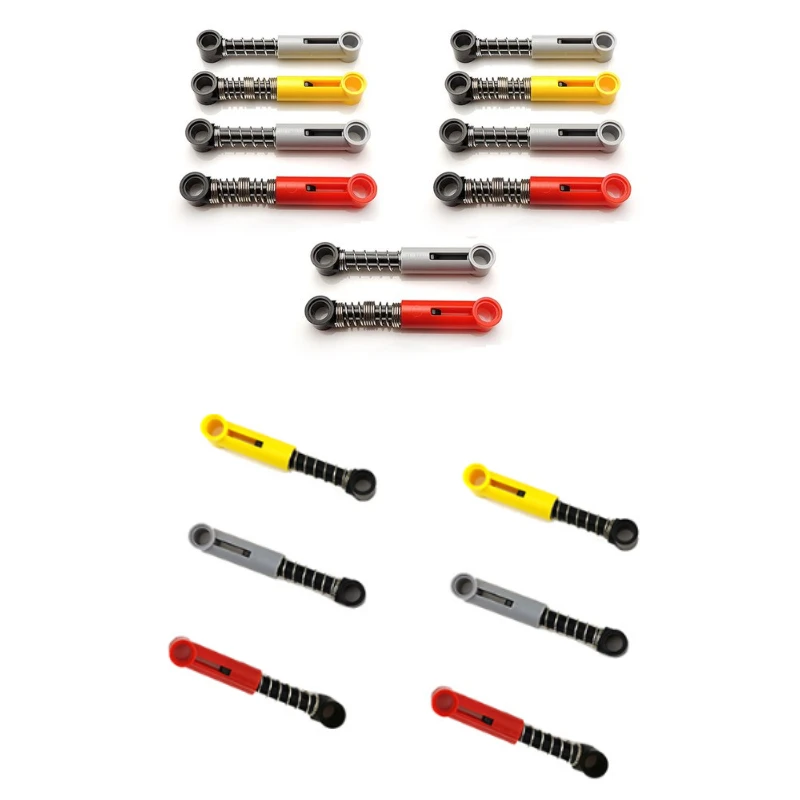 MOC Technology Building Block Toy 76537 76138 Shock Absorbing Arm Building Block Suspension Spring DIY Educational Assembly Kit
