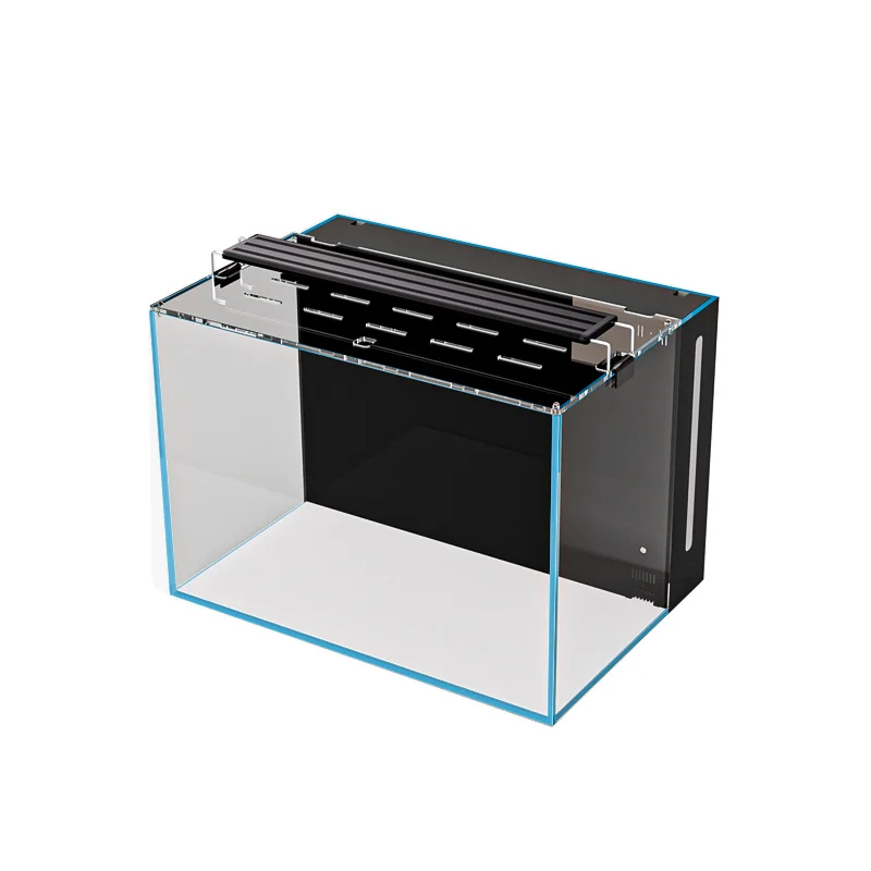 Fish Aquarium Ultra-Clear and Ultra-White Small Integrated Fish Tank for Desktop Study Rooms Click and Order Now