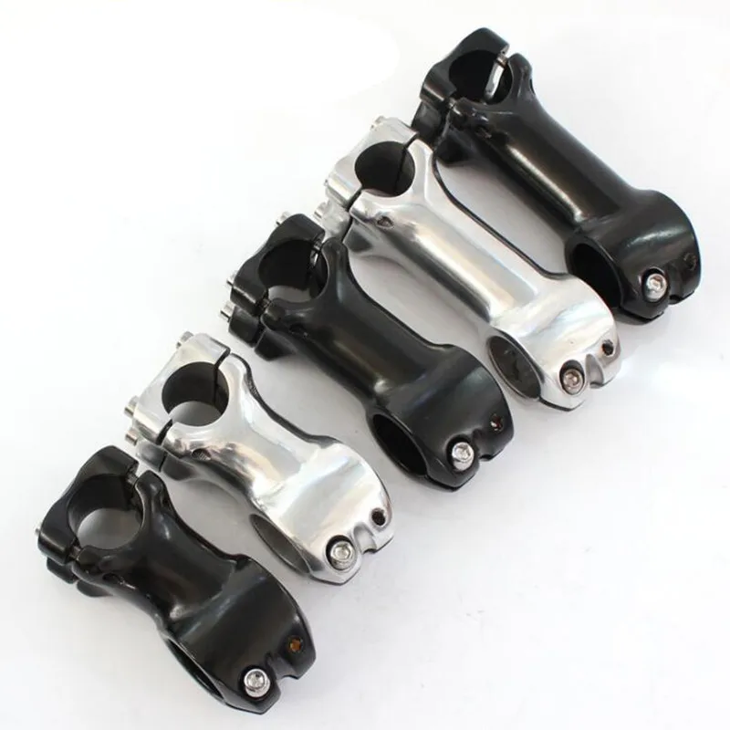 Q856 Bicycle Stem Aluminum Alloy Dead Fly Bike Stand 25.4 * 28.6mm*60/70 / 90mm Stand Upright Stand Bike Riser