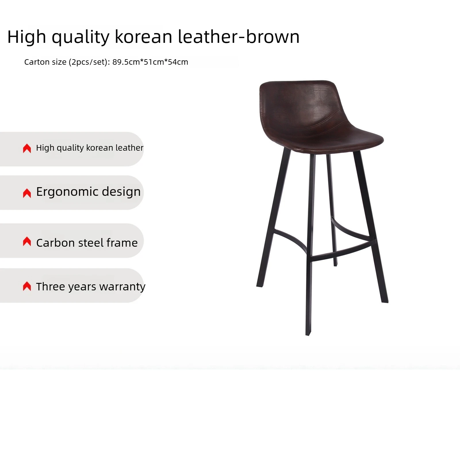 

Современный барный стул в скандинавском минималистичном стиле, кованый металлический высокий стул, табурет для кухни, кафе, бара