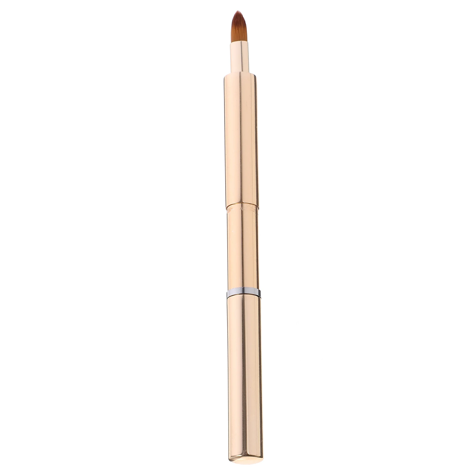 

Retractable Lip Brush Applicator Mini Detailed Makeup Round Headed Lipstick Brushes for Women