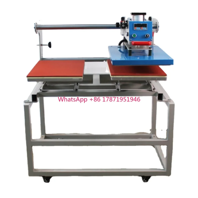 

40*60CM Pneumatic Heat Press Machine Large Format T-shirts Printing Heat Press Machine for Fabric