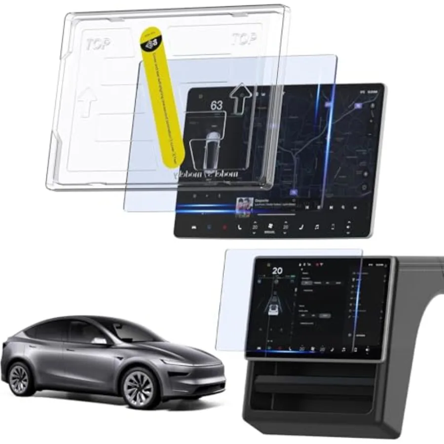 

3-in-1"for Model Y Accories 2026 Juniper Screen Protector [No Glare and Fingerprint] for Model Y Juniper Premium and Performanc