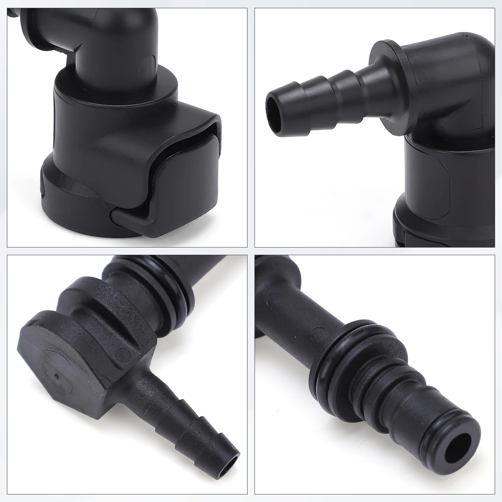 Gear Oil Lube Hose Fitting & Connecter 861163 861150T02 For Mercruiser Outboard Alpha One Gen 2 & Bravo 1 2 3 High Quality Black