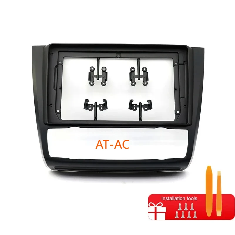 Dashboard Panel Trim Frame Kit with CANBUS Wiring for BMW 1 Series E81 E82 E87 E88 Radio Installation