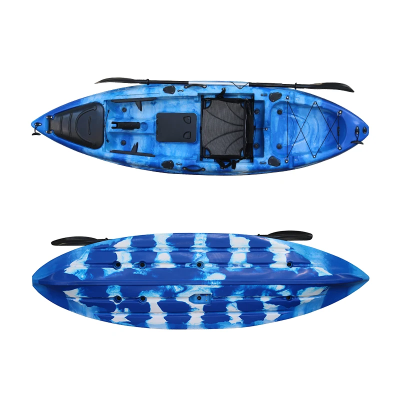 

Deluxe Single Person Rotomolded Fishing Kayak with Pedal Wholesale Plastic Kayak Seat for Kayak Fishing