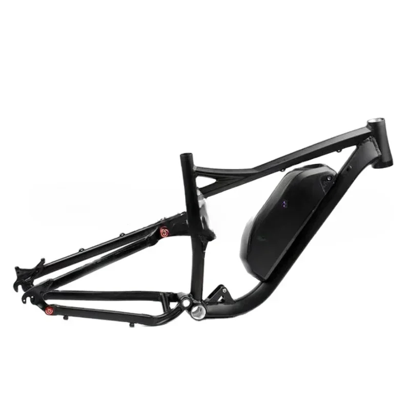 Bicycle Part 27.5 inch 29 inch Full Suspension Ebike frame 142*12mm Aluminum Alloy motorcycle frame