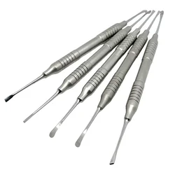 5Pcs Dental Implant Periosteal Separator Double End Periodontal Dental Tools